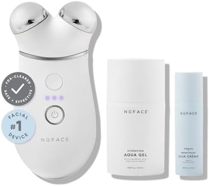 NuFACE Trinity+ Microcurrent Facial Device Kit - FDA Cleared Face...