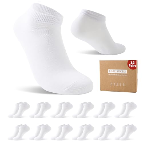 LBJR Calzini Corti Cotone 12 Paia Uomo Donna