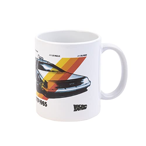 Grupo Erik - Mug Retour vers le Futur 350ml | Tasse en Céramique Sous Licence Officielle | Mug Café & Thé, Idée Cadeau Geek, Anniversaire ou Noël