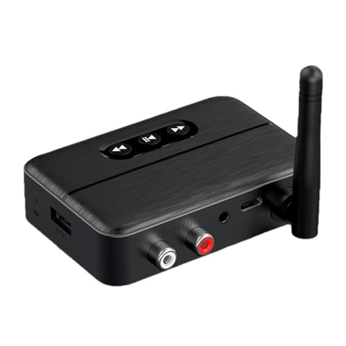 Receptor de audio Hi-Fi Ludom con conexión USB y adaptador de 3.5 mm para altavoces 3