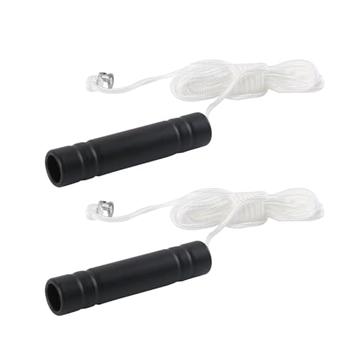 Gorise 2 Piezas De Cable De Tracción Para Luz De Baño, Mango Largo De Nailon, Reemplazo De Peso, Extensión De Interruptor De Luz, Cable De Tracción, Conector De Manija De Cadena