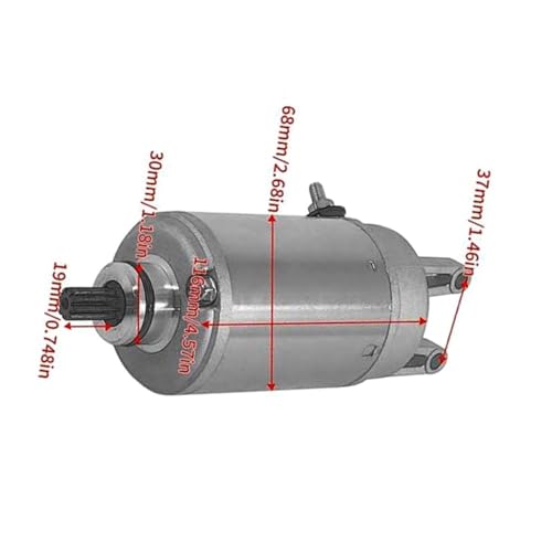 Motor de arranque de moto soluciona fallos de encendido en frío GS500 GSX750 OEM 21163-0017 2