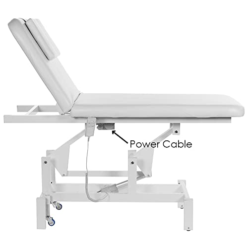 Skinact Cosmo Electric Facial Bed Massage Table With Motorized Reclinable Height And Backrest #TOP4