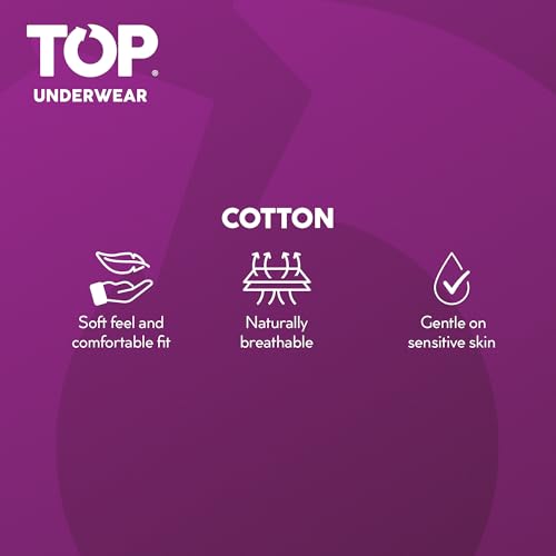 TOP - Girls' Cotton Blend Boxer Briefs Soft, breathable fabric for all-day comfort4