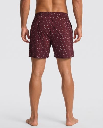 Image of Cotton Boxer Shorts for Men Half Pants with Pockets