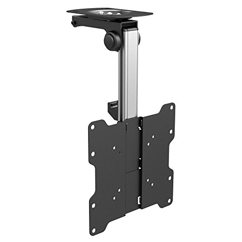 Support de Plafond pour le TV inclinable 105° hauteur ajustable charge 20kg PureMounts