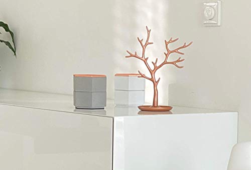 Sieradenboom goud I sieradenhouder wit I sieradenstandaard zwart I sieradenopslag rose goud woningdecoratie aluminium… - Image 7
