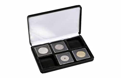 Estuche para 6 QUADRUM Leuchtturm 339267 presentación de monedas