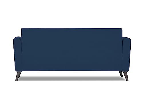 Image of Adorn India Daniel 3 Seater Sofa (Blue) (3 Year Warranty)