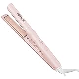 ABNER Mini Flat Iron 0.7 Inch Ceramic Hair Straightener, Small Flat Irons for Short Hair, Curls, Bangs - Adjustable Temperature, Travel-Size, Auto Shut Off, Dual Voltage for Women, Men