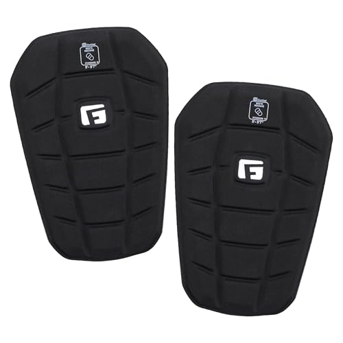 G-Form Pro-S Blade Soccer Shin Guards - Adult Shin Guards - Shin Guards for Protection - Faic Black, Large