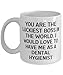 You are The Luckiest Boss in the World. I Would 11oz 15oz Mug, Dental hygienist Present From Colleagues, Cool Cup For Coworkers, Dental hygienist love gifts, Dental hygienist love, Gifts for dental