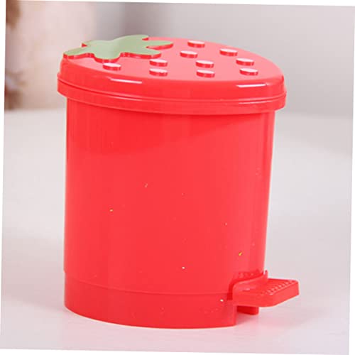 Image of Creative Cartoon Shaped Rubbish Bin Cute Wastebasket for Fun Desktop Trash Can for Kids Kawaii Garbage Can Convenient Trash Container for Car Bedroom