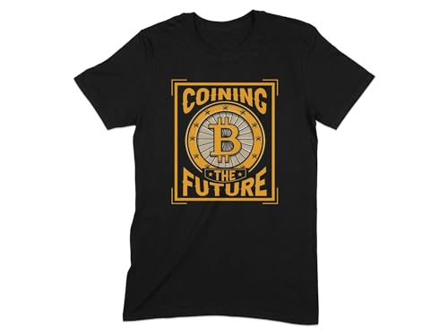 Bitcoin T-Shirt, Cryptocurrency Unisex Apparel, 'Coining The Future' Graphic Tee, Crypto Miner Gift, Finance Geek Fashion, Trendy BTC Shirt - Image 2