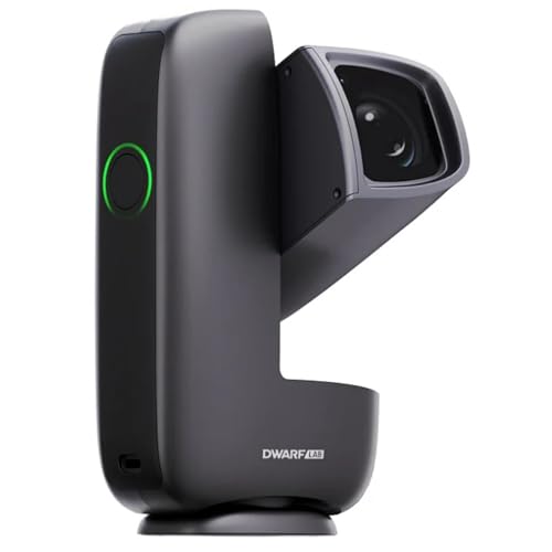 Image of DWARFLAB Dwarf Mini Smart Telescope - 1.85lb Ultra-Portable Astronomy Telescope for Astrophotography with Built-in Filters, Auto GOTO, AZ /EQ Mode and Cloud Processing, Ideal for All Ages