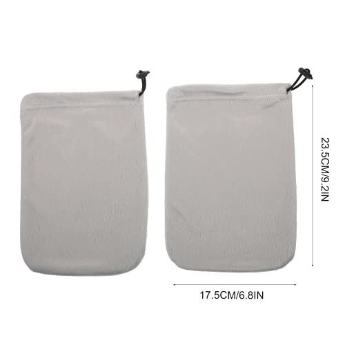 1 Paar Wachs Isolierte Handschuhe Paraffin Handschuhe Paraffinhandschuhe Wachshandschuhe Spa-handschuhe Paraffinwachs-fußabdeckung Einfach Arbeit Schönheitswachs Plüsch