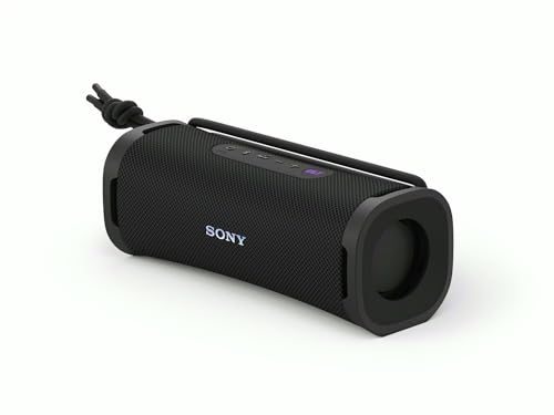 Sony ULT FIELD 1 | Speaker portatile wireless Bluetooth con ULT POWER SOUND, bassi profondi, IP67, impermeabile, antipolvere, antiurto, batteria da 12 ore, qualità chiamata chiara, viaggio - Nero