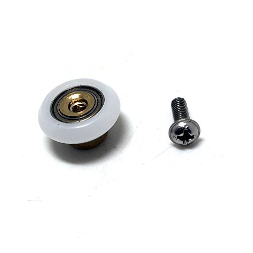 4PCS x Shower Door Rollers,Roller Diameter 19/23/25/27mm, for The Bathroom Pan Glass Sliding Door Pulleys/Runners/Wheels,Strong Load-Bearing Capacity, Ultra-Quiet,CY103-4PCS - Thumbnail 4