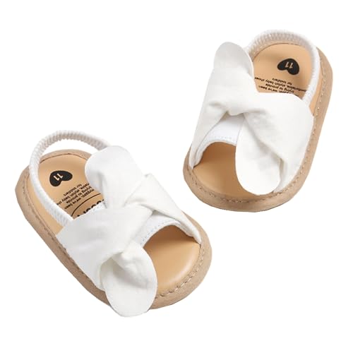 Image of Baby Girls Sandals Summer Shoes Outdoor First Walker Toddler Girls Shoes for Summer