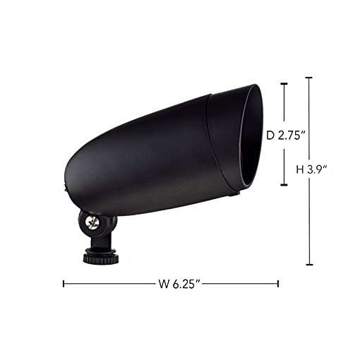 Image of Nuvo Lighting SF76 /646 One Light PAR20 120 Volt Die Cast Aluminum Durable Outdoor Landscape Security Lighting Flood, Dark Bronze