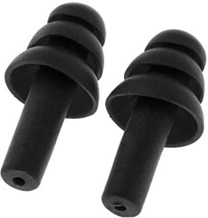 civols Silicone Earplugs, Black, 1 Pair-picture-10
