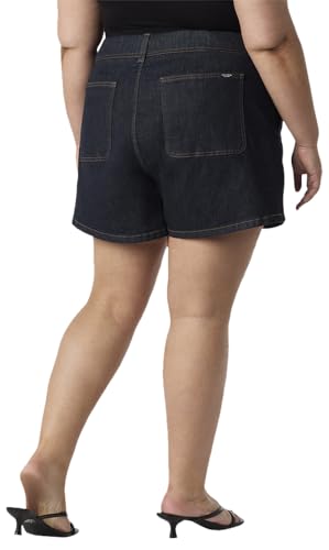 Levi Strauss Signature Gold Women's Totally Shaping Ultimate Pull-On Shorts, (New) Retro Dark, 16 Plus - image 2
