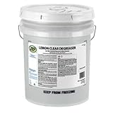 Zep Lemon Clear Degreaser - 5 Gallon (1 Unit) 423435 - Low Odor, Industrial Grade, Biodegradable Solvents, Detergents, and Emulsifiers. Easily Dilutes With Water