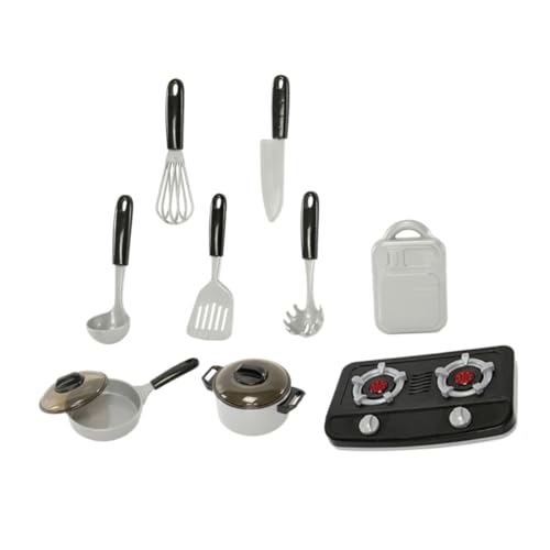 BESTonZON 1set Boys and Girls Kitchen Playset Imitation Kitchen Toys Set Safe Cooking Utensils for Role-Playing Educational Toy for Boys and Girls Birthday