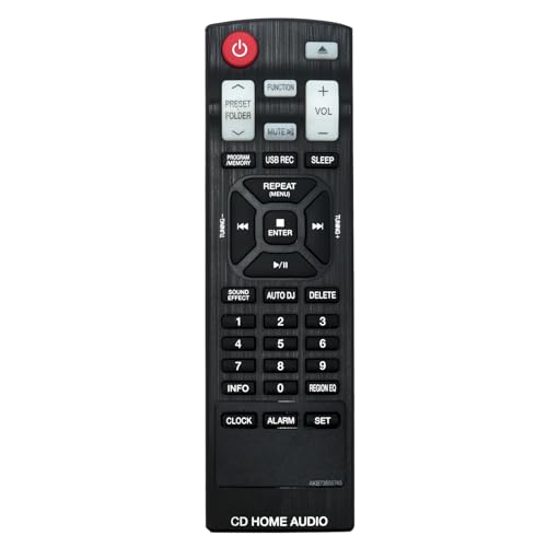 AKB73655745 Replace Remote Control Compatible with LG Mini Hi-fi System CD Home Audio CM4550 CMS4550F CMS4550W CM4350 CMS4350F CM4590 3500 Xboom AKB73655764 AKB73655747 AKB73655741