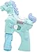Produktbild DFCYT Wasserpistole, Kinder S Elektrische Blasenmaschine Sommer Outdoor Cartoon Pony Seife Blasenmaschine Automatische Seife Flüssigkeitsgebläse Mit Musik 21 * 16Cm Grün