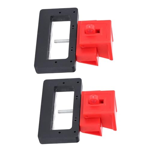 Circuit Breaker Lockout, 2PCS Clamp On Circuit Breaker, Circuit Breaker for Blade Teeth Bite Design, Circuit Breaker Lockout Device for Workshops, Factories
