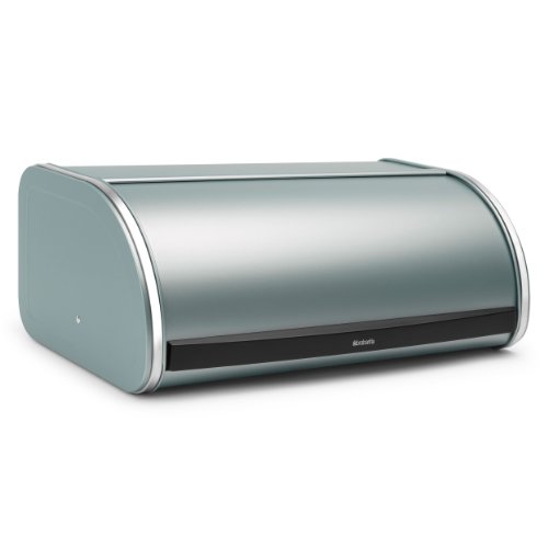 Brabantia 484308 - Panera con Tapa Deslizante, tamaño Normal, Color Menta