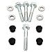 Tusk Accessory Dash Panel Black Powder Coated Compatible with Yamaha TW200 1990-2025