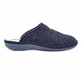  NORDIKAS, MODELO 1728 TIROL ZAPATILLA DE ESTAR POR CASA (AZUL, numeric_41)
