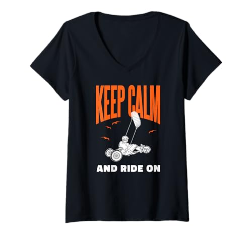 Damen Strand-Kite Windracer Land-Kite Kite-Strandsegler Kite-Buggy T-Shirt...