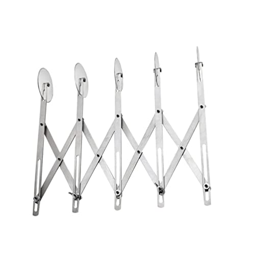 Hemoton Stainless Steel Multi Pastry Wheel Cutter Wheel Divider for Pizza Cakes and Cookies Baking Tool for Precision Slicing