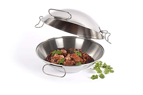 Image of Artame ART32804 Cataplana Casserole Dish Stainless Steel 36 cm
