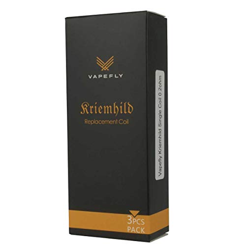 Vapefly Kriemhild 3x Single Mesh Coil Verdampferkopf silber – Bild 3