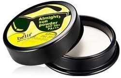 KOREAN COSMETICS, LG Household & Health Care_ belif, Almighty Sun Powder (15g, UV protection SPF50+/PA + + +, skin protection)[001KR]