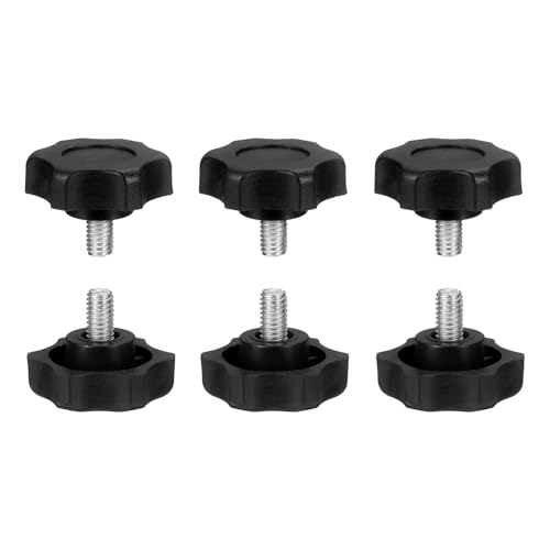 Tornillos de apriete a mano M6 x 10 mm con pernos de estrella para guías 2