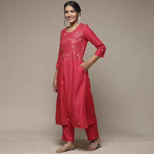 Image of BIBA Women Kurta Suit Set
