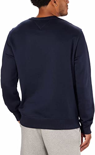 Tommy Hilfiger Mens Midweight Crewneck Sweatshirt (as1, alpha, x_l, regular, regular, Sky Captain)2