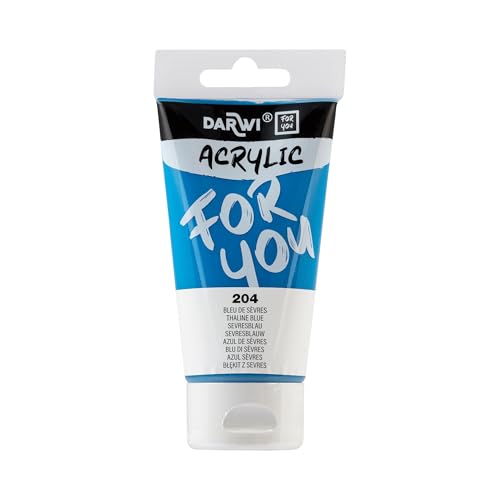Darwi For You DF5150075204C Acrylique 75ml Opaque Bleu de sèvres