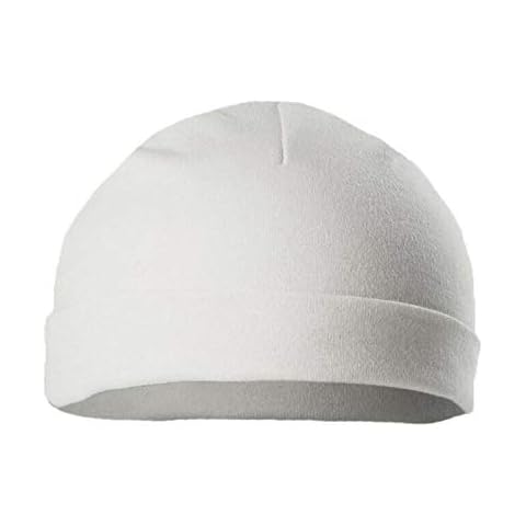 Tiny PremBaby Boys Girls Pack Of 2 Plain Hat 100% Cotton Premature Cover