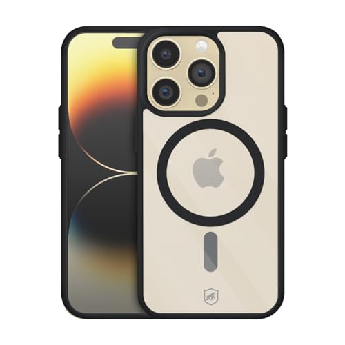 Gshield Capa Case Capinha Preta Compatível com Magsafe para iPhone 14 Pro