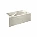 American Standard 2776.202.222 Cadet Bath Tub with Integral Apron and Left-Hand Outlet, Linen
