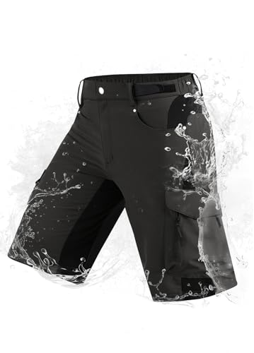 Cycorld Kurze Hosen Herren, Wanderhose Herren Kurz Stretch Cargo Shorts...