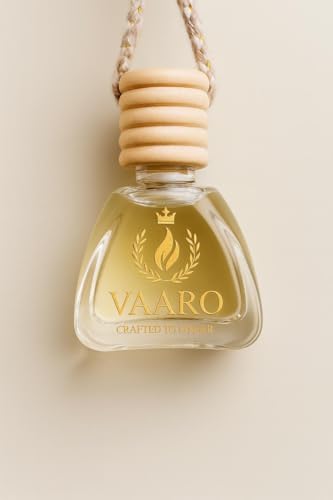 Image of VAARO Hanging Car Perfume Pods - Crafted to Linger (EXOTICA)| Air Freshner Diffuser with wooden Cap |10ml| Natural Luxury Oils| Long Lasting Perfume Pod| Fruity Fragrance For Car Interior|Car Perfume