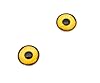 Golden Eagle Bird Glass Eyes Yellow Small 6mm to Large 78mm Jewelry Making Fowl Art Parts Taxidermy Sculpture Flatback Domed Cabochons (12mm) #2