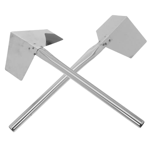 NUOBESTY 2pezzi Cazzuola Per Angoli Esterni in Acciaio Inox Cazzuola Per Angoli Interni Utensile Per Cartongesso Per Intonacatura e Muratura Per Calcestruzzo e Intonaco